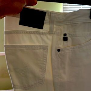 Men’s AG jeans new never worn white 36 waist 32 inseam